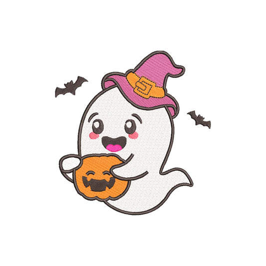 Halloween ghost witch machine embroidery designs - 930057