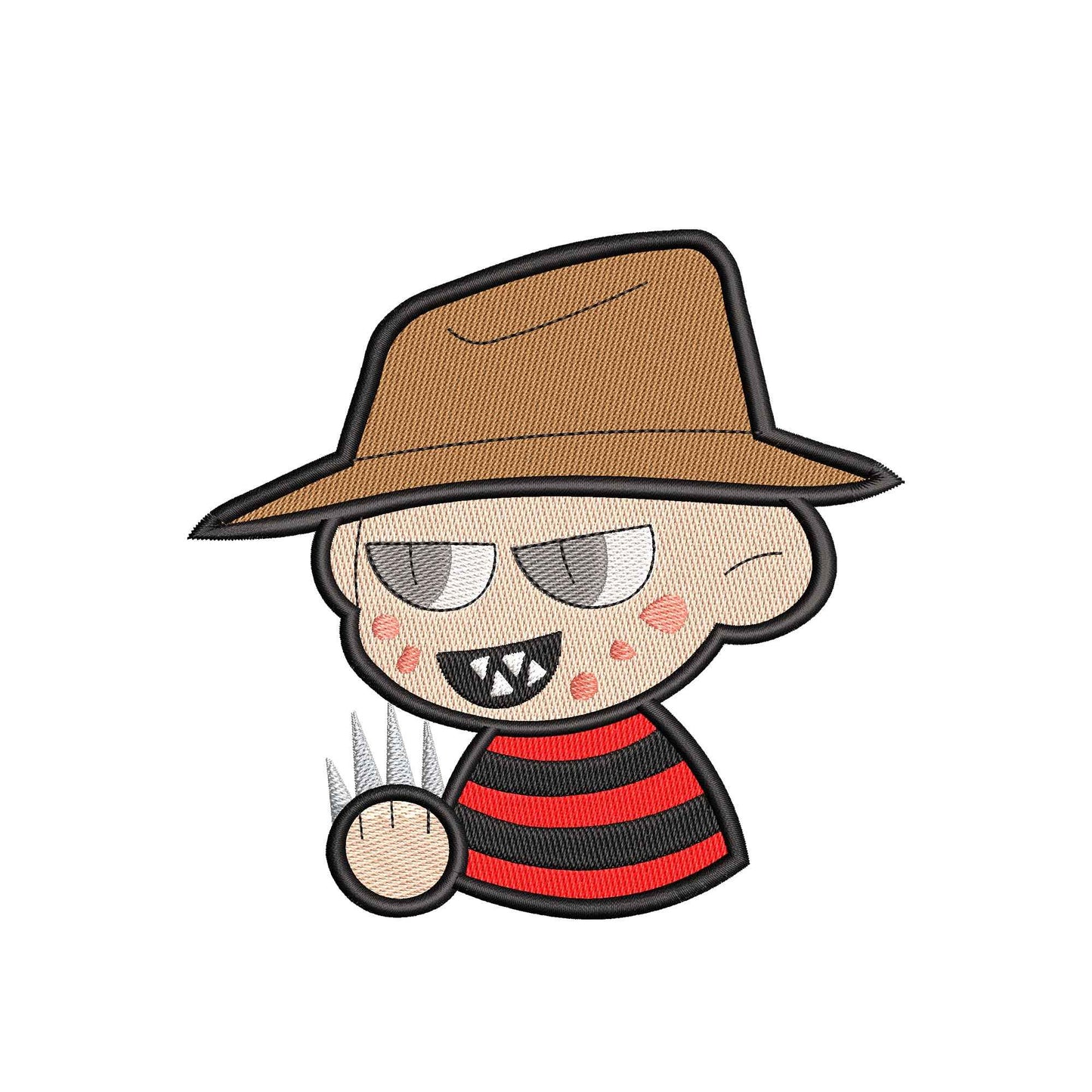 Embroidery designs halloween horror digital file - 930086