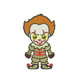 Embroidery designs halloween horror klown - 930112