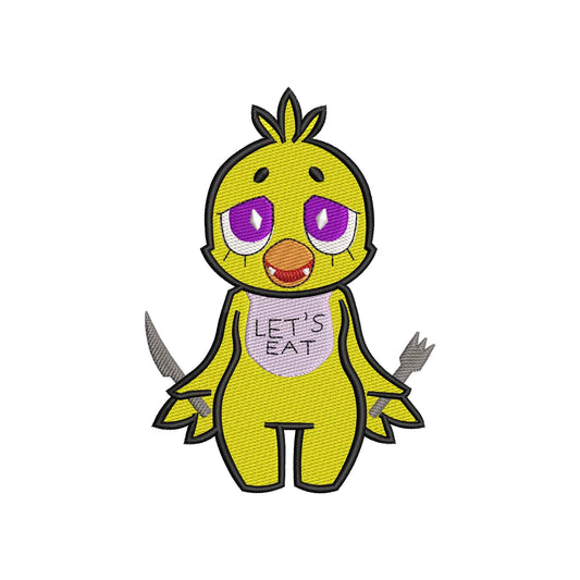 Halloween night embroidery designs horror character - 930125