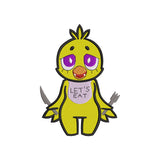 Halloween night embroidery designs horror character - 930125