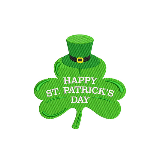 St. Patrick's Day embroidery designs clever - 980004