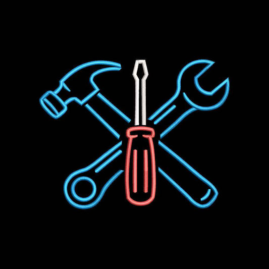 Handyman Tools Embroidery Design Father's Day DIY Repair - SG01062604