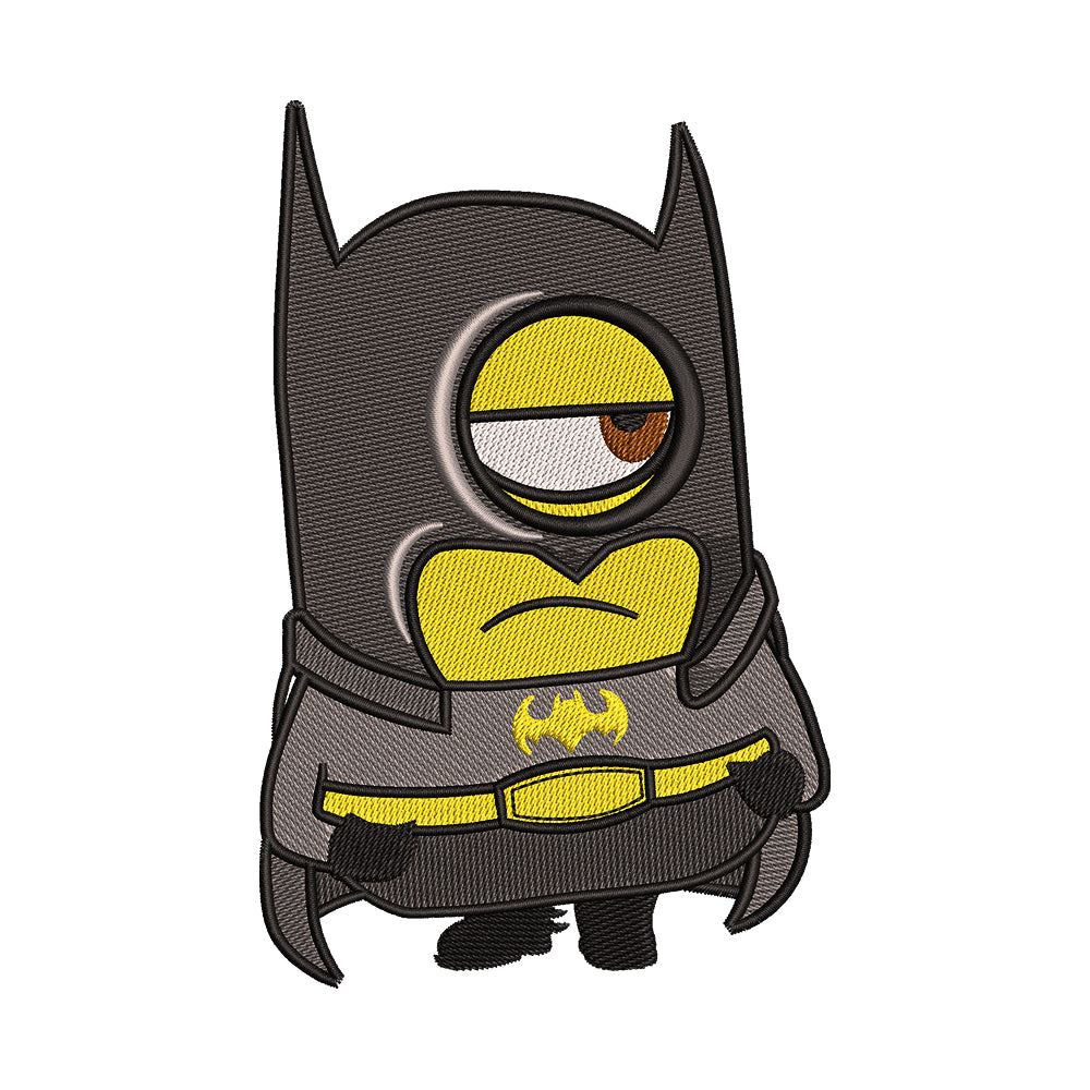 Minion as Batman Embroidery Design - SG130516