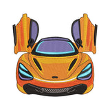McLaren Supercar with Butterfly Doors Embroidery Design - SG240305
