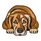 Soulful Brindle Dog Embroidery Design - SG240323