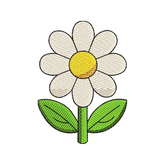 Mini Daisy Flower Embroidery Design - Small Floral Motif SG31072692