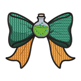 Witch's Potion Bow Embroidery Design - SG260554