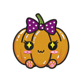 Kawaii Pumpkin Pet Embroidery Design - SG260570