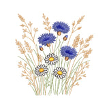 Wildflower Meadow Embroidery Design - SG300308