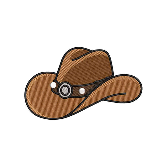 Western Cowboy Hat Embroidery Design - SG31072603