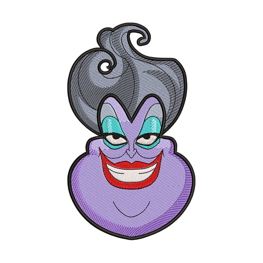 Ursula Portrait Embroidery Design - 010517