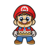 Mario with Birthday Cake Embroidery Design - 010551