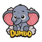 Baby Dumbo on a Cloud Embroidery Design - 010557