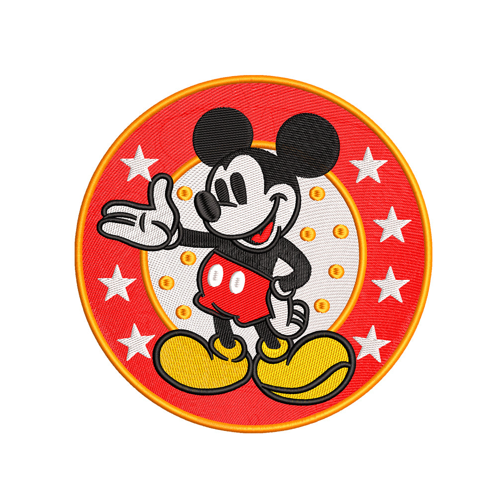 Classic Mickey embroidery designs for machine - 010917