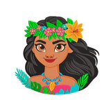 Moana embroidery designs for machine - 010919