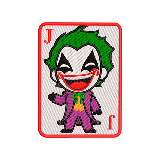 Joker embroidery designs for machine - 011038