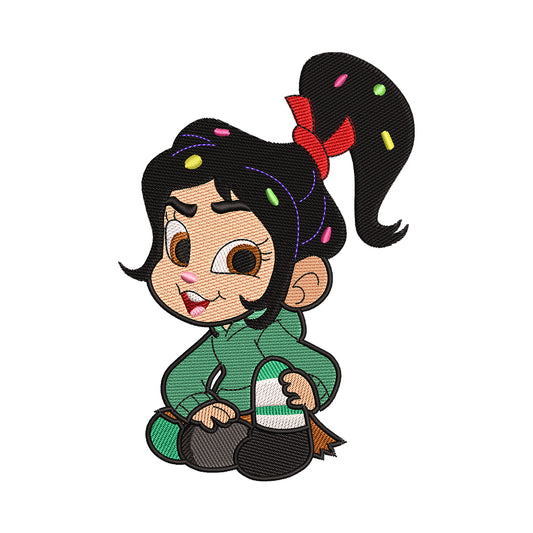 Vanellope von Schweetz Embroidery Design - 02060107