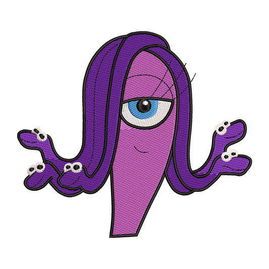Celia Mae from Monsters, Inc. Embroidery Design - 02060108