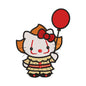 Hello Kitty as Pennywise Embroidery Design - 02060115