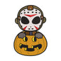 Chibi Jason Voorhees with Pumpkin Embroidery Design - 02060152