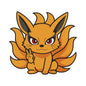Chibi Kurama (Nine-Tailed Fox) Embroidery Design - 02060168