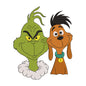 The Grinch and Max Embroidery Design - 02060185