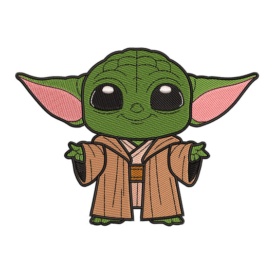 Grogu (Baby Yoda) Embroidery Design - 02060187