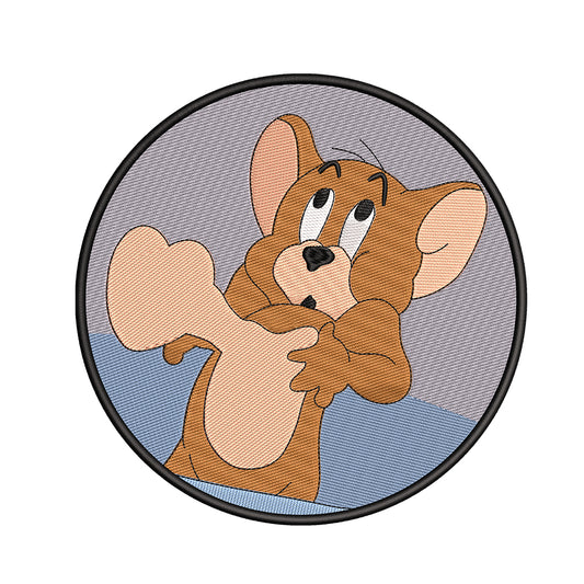 Jerry embroidery designs for machine - 0212100