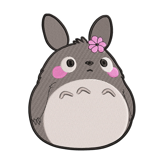 Totoro embroidery designs for machine - 0212124