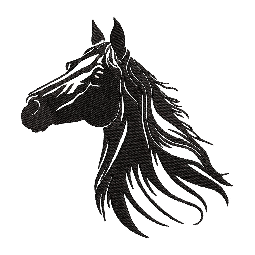 Majestic Horse embroidery designs for machine - 0212154