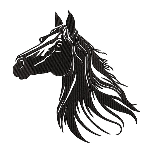 Majestic Horse embroidery designs for machine - 0212154