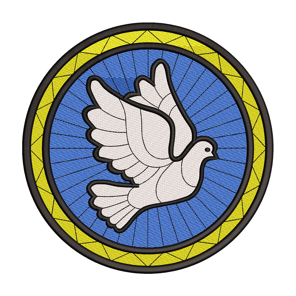 Dove of Peace embroidery designs for machine - 021257