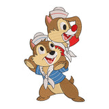 Chip and Dale embroidery designs for machine - 021262