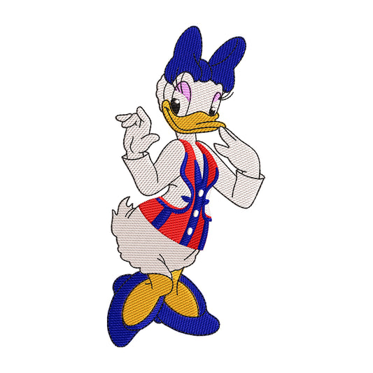 Daisy Duck embroidery designs for machine - 021263