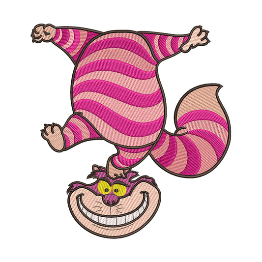 Cheshire Cat embroidery designs for machine - 021277