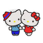 Hello Kitty and Dear Daniel embroidery designs for machine - 021289