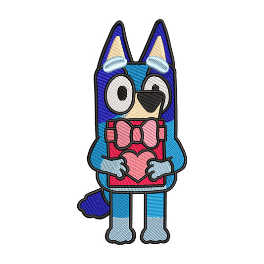 Bluey embroidery designs for machine - 021291