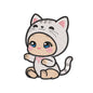 Baby wearing cat dress embroidery designs for machine - 03052402
