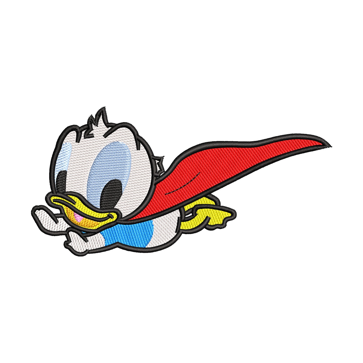 Superhero baby donald embroidery designs Halloween - 05052409