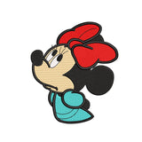 Cute Minnie embroidery designs for machine - 08052408