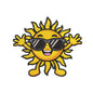 Shiny sun embroidery designs for machine - 09052416