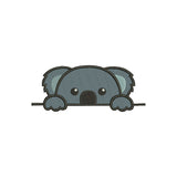 Koala machine embroidery designs - 110031