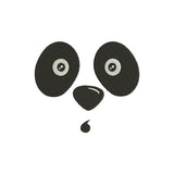 Bear face machine embroidery designs - 110044