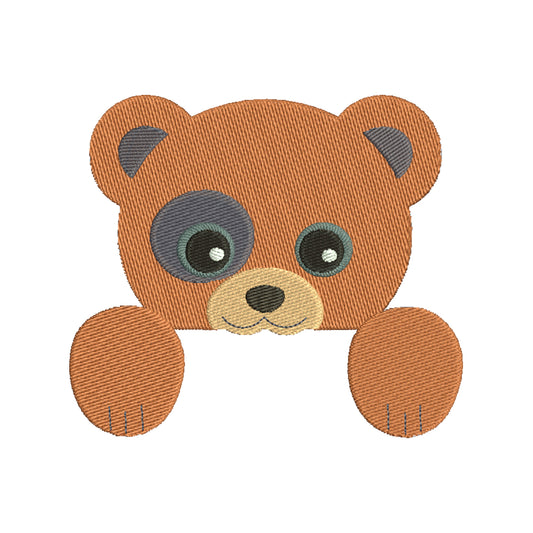 Machine embroidery designs bear - 110052