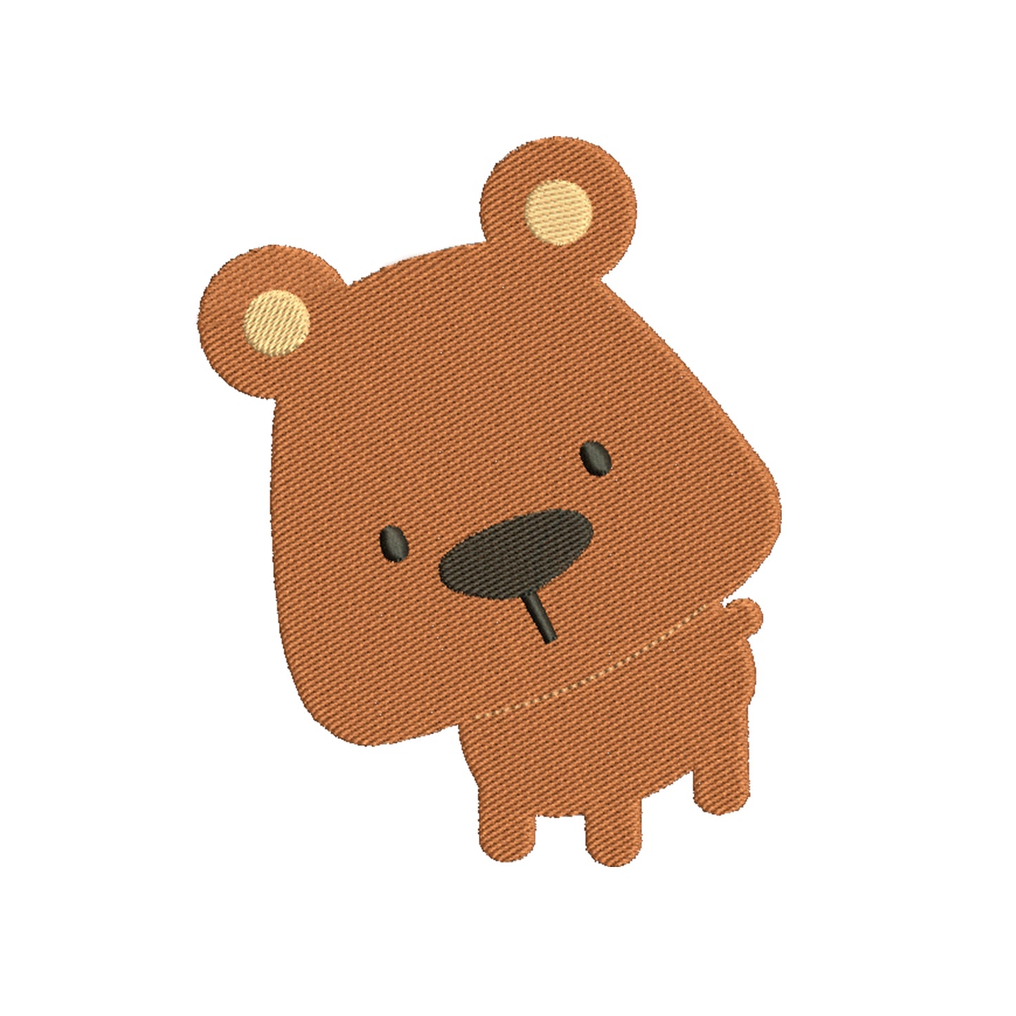 Digital Machine Embroidery File Bear  - 110054