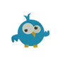 Crazy bird machine embroidery designs - 120013