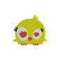Bird in love embroidery designs - 120033