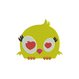 Bird in love embroidery designs - 120033