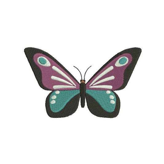 Embroidery designs lovely butterfly- 130020